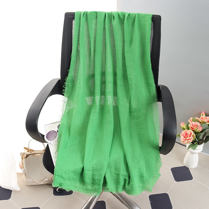 G245 Zachte en ademende voile hijab