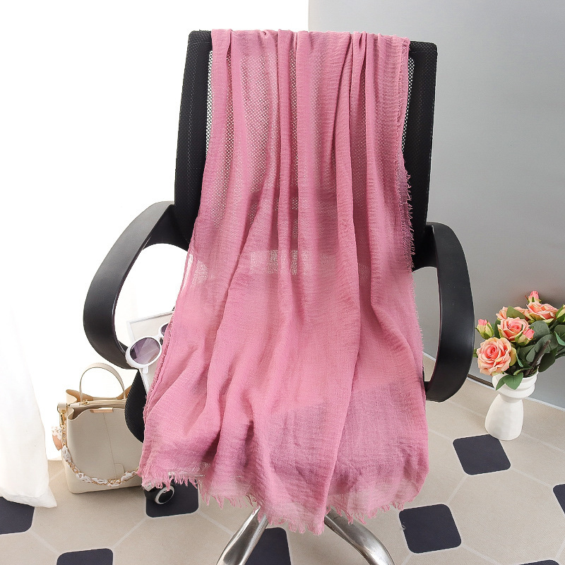 G245 Zachte en ademende voile hijab