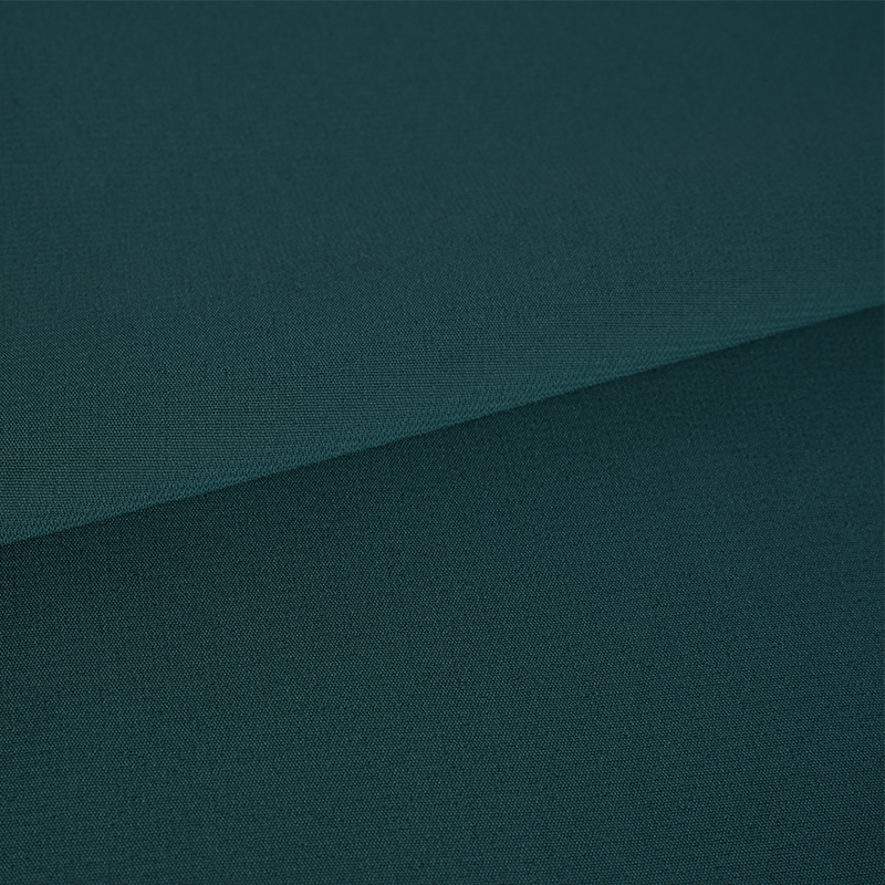 100D stretch chiffon geverfd