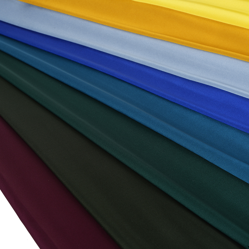 50D stretch satijn chiffon geverfd