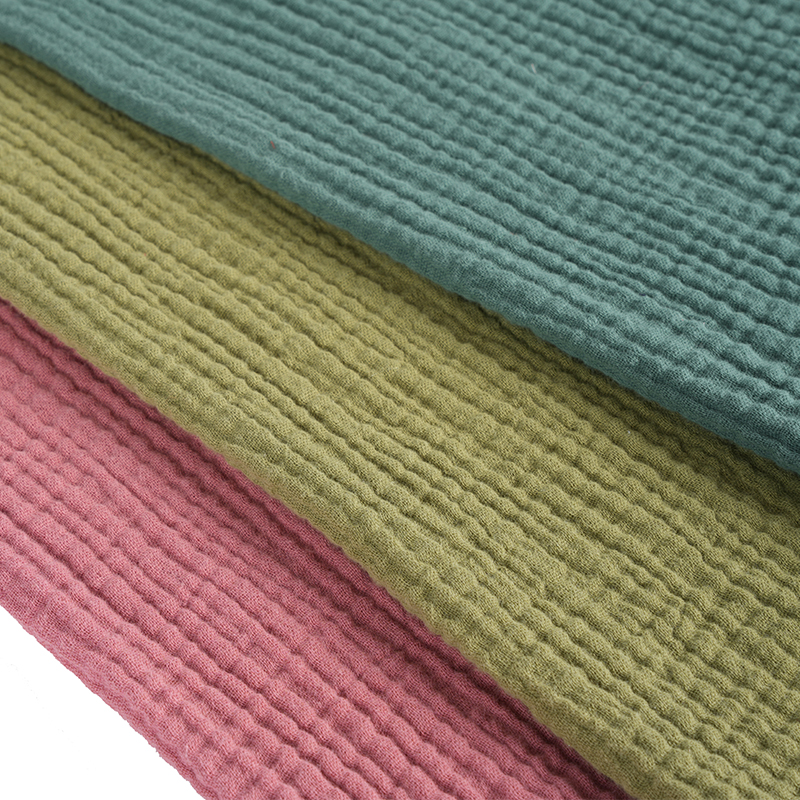 Jaren '40 Katoen Dubbele Crêpe