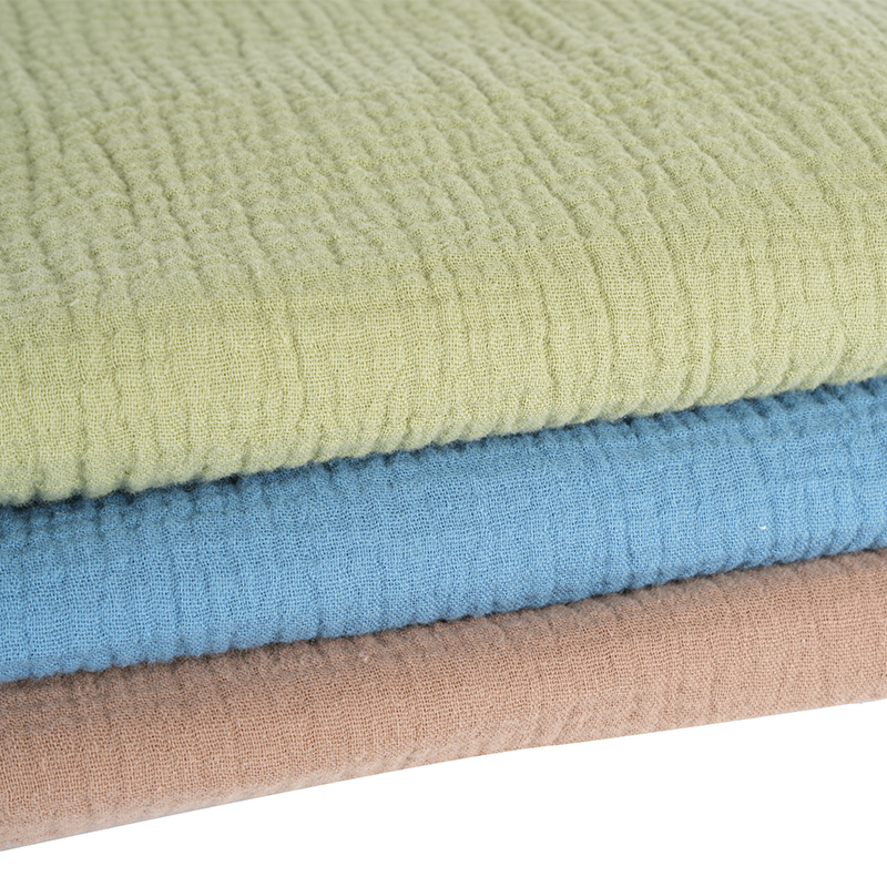 Jaren '40 Katoen Dubbele Crêpe