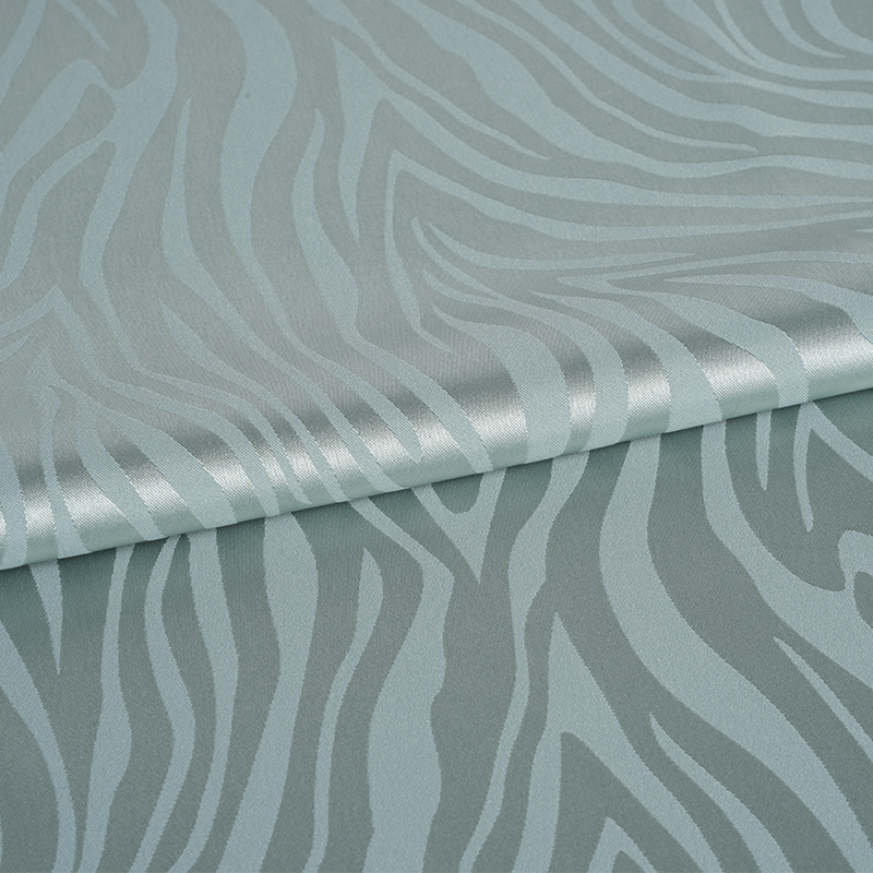 75D*150D+40D stretchsatijn zebra-jacquard