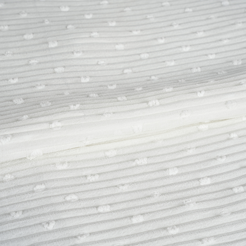 75dn Nano crêpe gesneden en geperste crêpe geplooide stof