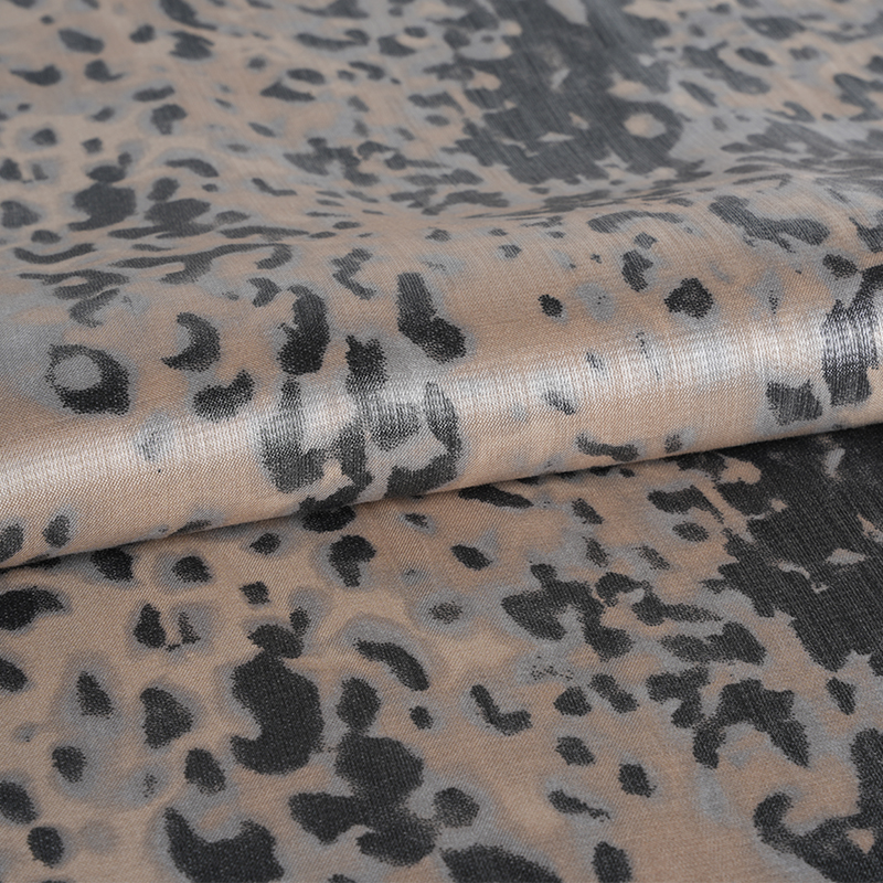20d*21s verdikte gouden katoenen kleine luipaardprintstof