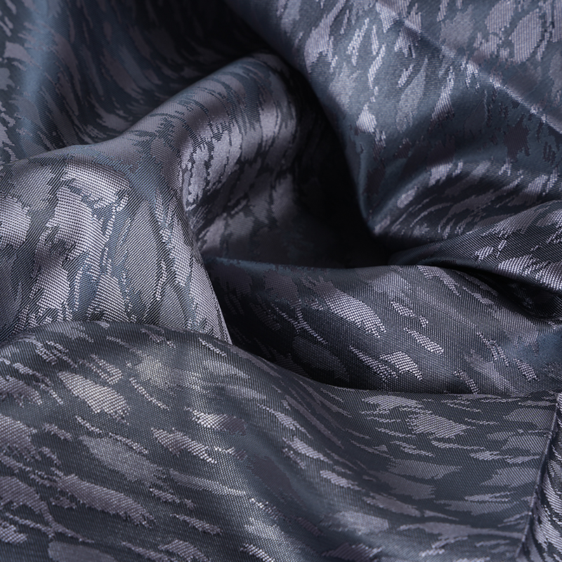 Kationische jacquard met luipaardprint