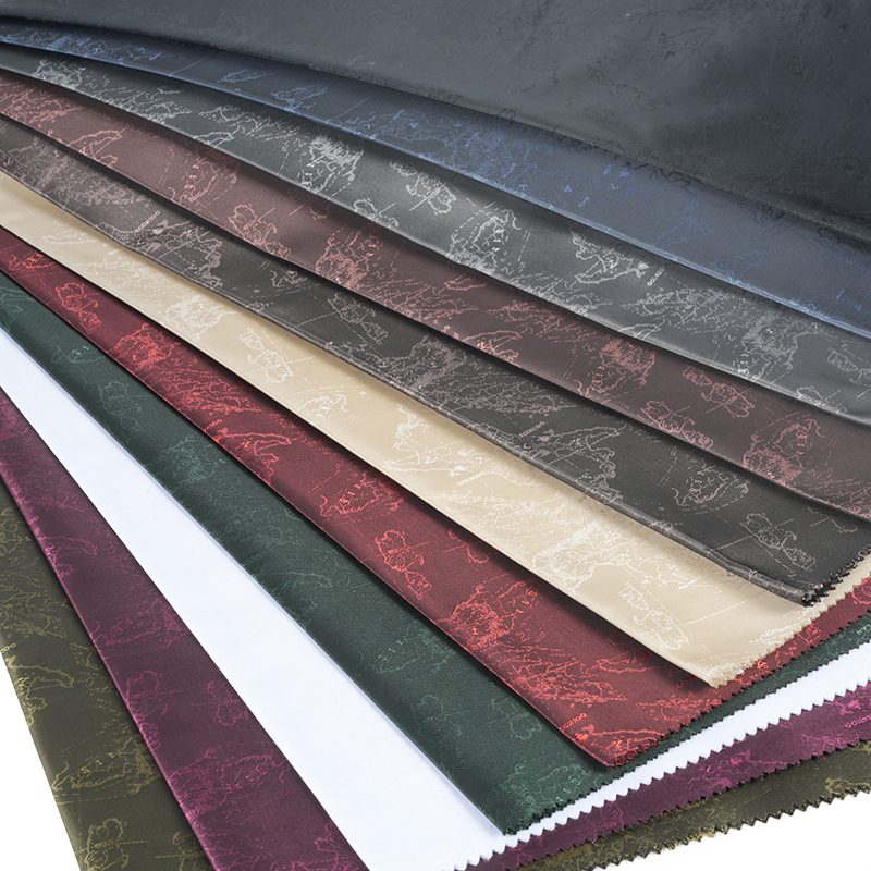 Polyester kationisch Engels logo kaartjacquard