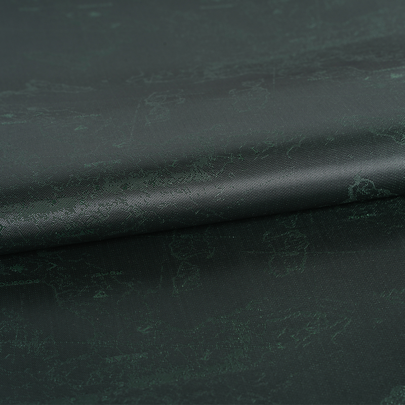 Polyester kationisch Engels logo kaartjacquard