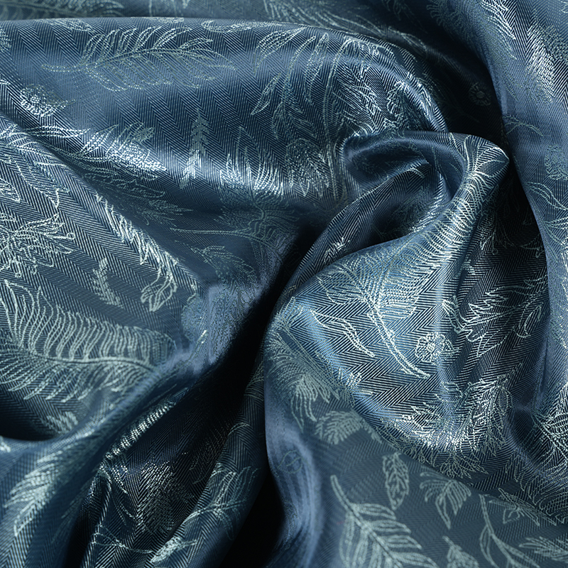 Polyester sequoia-jacquard