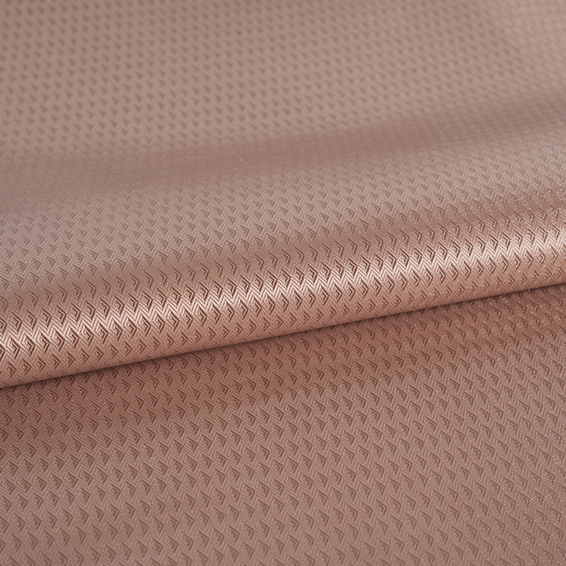 Polyester voor- en achterpijlvlucht kleine jacquard