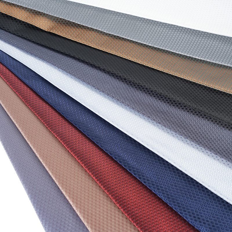 Polyester vierkante stip diamant kleine jacquard