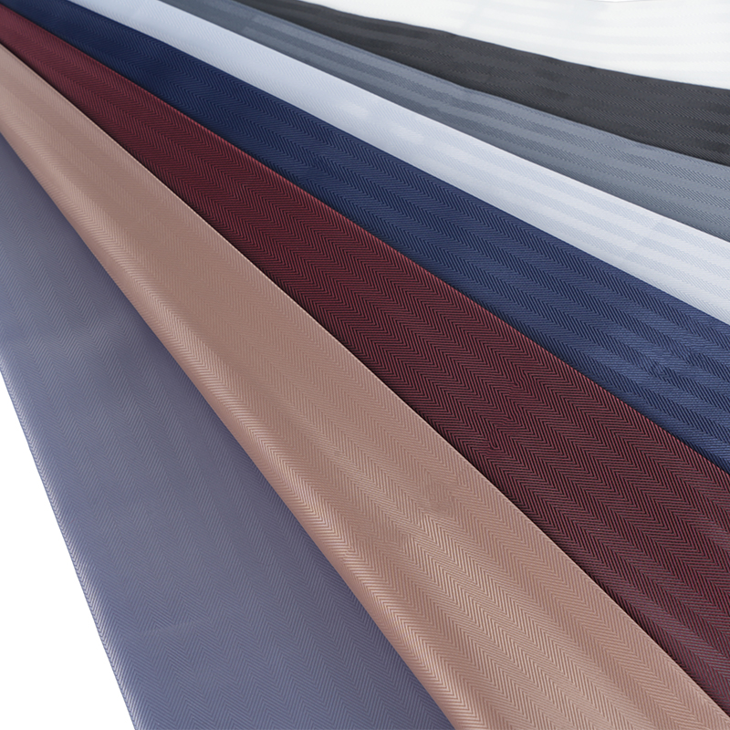 Polyester 0,5 gedraaide strepen Kleine jacquard