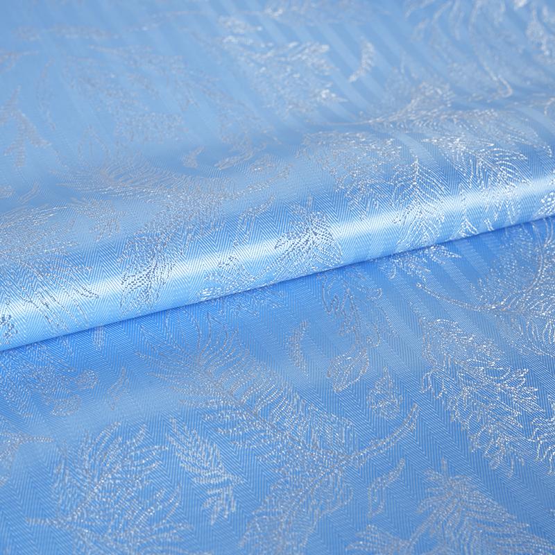 PV rood shirt bladjacquardstof