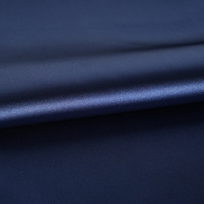 50D * 50D geverfd glanzend gedraaid stretch satijn verven stof