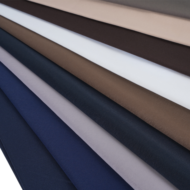 225T poly-spandex pongee-stof