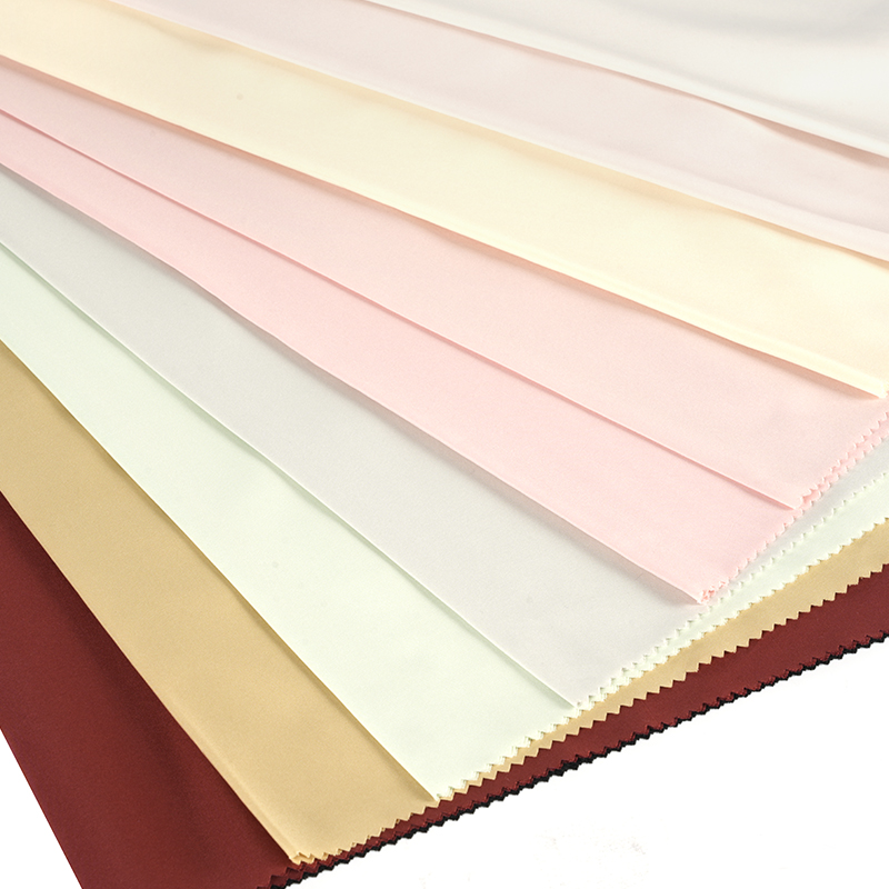 230T hoogelastische zijden pongee-stof