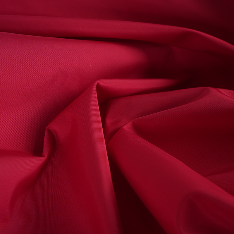 75D FDY Full Twist effen imitatiegeheugen met PU-coating en waterdichte stof