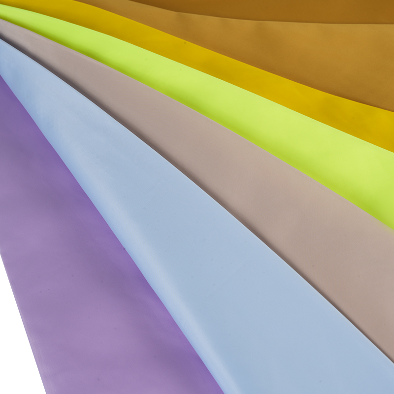 75D FDY effen imitatie geheugenstof (geen twist)