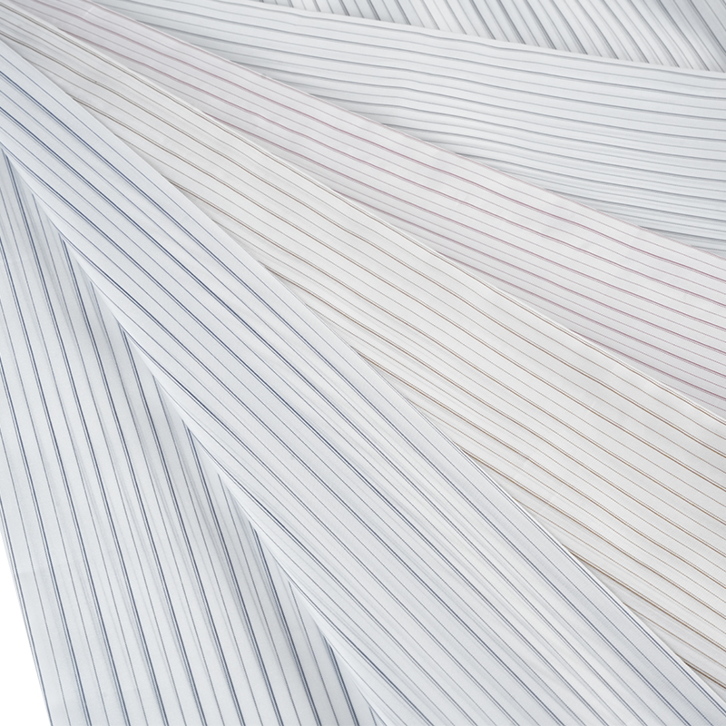 100% polyester stretch gestreepte mouwvoeringstof