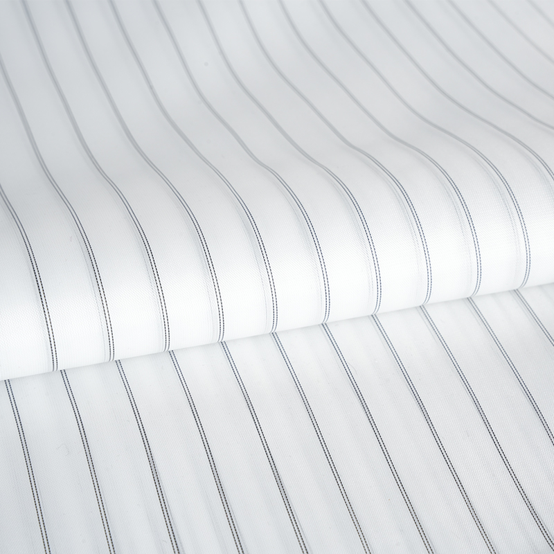 Klassieke strepen polyester mouwvoering overhemdstof voor kleding
