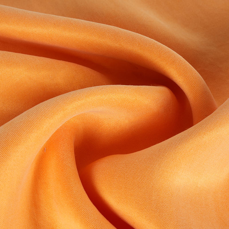 120D*30S Tencel katoenen gekreukelde satijnen stof
