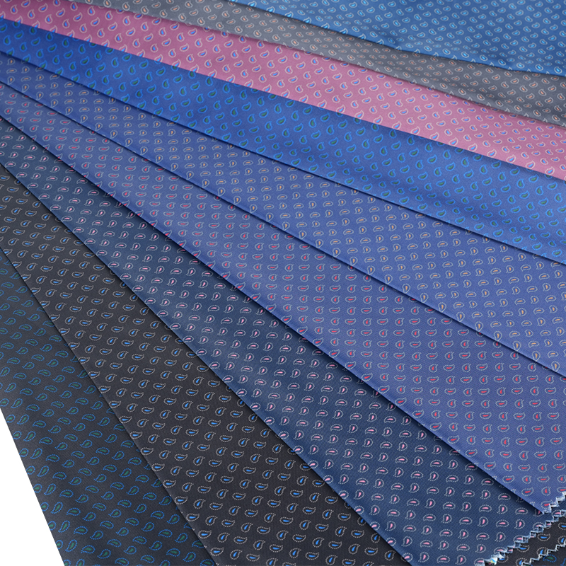 Schmidt zijde kleine cashew print stof