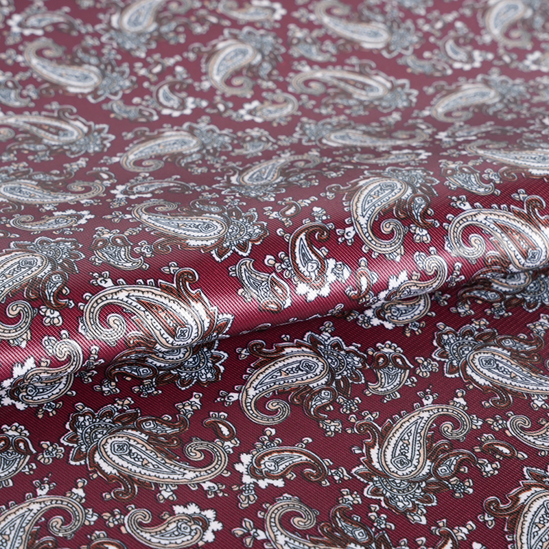 Polyester imitatie Rayon Loquat bloemenprintstof