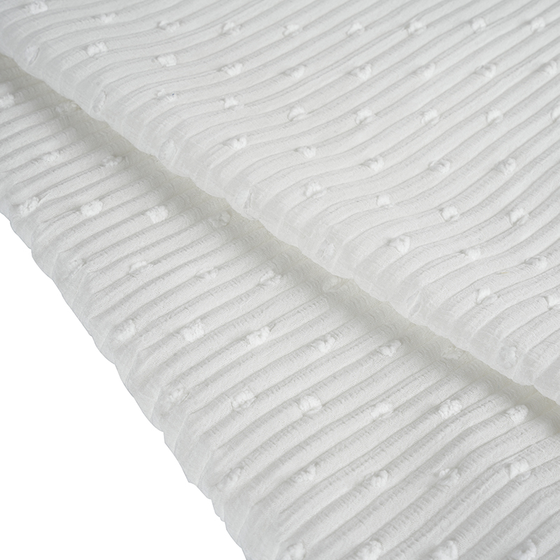 Polyestergaren dat hennepbladschuimdrukstof imiteert